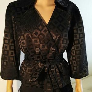 Elegant black jacket size L